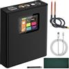 KTCINA Set di 4 mini saldatori a punti con schermo LCD colorato da 500 mAh, batteria ricaricabile fai da te, saldatrice a punti, saldatrice portatile a punti