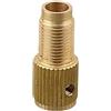 YobiLife Mandrino autoserrante per trapano M8, per mini albero motore in ottone, 2 mm, 23 mm, 317 mm, 5 mm, con chiave e viti, facile da installare, connessione sicura, oro (M8-2,35 mm)