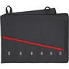 KNIPEX Tools 00 19 55 S5 LE 6 Pocket Roll-Up Tool Bag Cobra®, vuoto