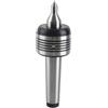 plplaaoo Utensile per contropunta per tornio girevole a 60° con centro vivo MT4 in acciaio ad alto tenore di carbonio con precisione 0,005 per lavorazione ad alta velocità su macchine CNC