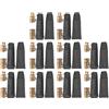 SparkFeng 10Set Spina connettore cavo di saldatura, Raccordo rapido per saldatrice, Connettore cavo di saldatura europeo in ottone con copertura in gomma, per saldatura elettrica 200 250A,