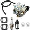 DORFEY Kit carburatore adatto for soffiatore s-t-i-h=l BG56 BG86 SH56 SH86 4241-120-0615 42411200615 for parte di ricambio motore Zama C1M-S260B
