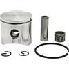 DORFEY Kit di anelli elastici/ferri di sicurezza for dita e perno pistone da 38 mm, adatti for motoseghe H-u-s-q-v-a-r-n-a 36, 136, 137, 141, 142, 136LE, 137E, ricambio n. 530069944