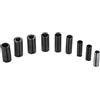 plplaaoo Bitto router Chuck Collet Adapter Adattatore Spalato Fresh Cutter Porta del taglio alte Materiale a molla per incisione Macchina in legno Router 9 pezzi