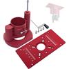 Generic Hanzete Router Table Insert Plate e Router Lift Kit Lavorazione Del Legno Router Lift Flip Plate Set Incisione Macchina di Taglio Accessorio