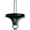 CMT ORANGE TOOLS CMT 83808 Contractor Roundover & Bead Bit, 1-3/4 Diametro, 5/8 Raggio, 1/4 Shank