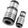 HXSMOZ Mandrino for maschiatura rigida GT12 GT24 TC820 Fresatrice Trapano a bilanciere Maschio a cambio rapido Mandrino for maschiatura filettata Giacca(TC820-M33,JIS)