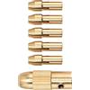 Generic Set da 7 Pezzi per Smerigliatrice Elettrica in Miniatura con Clip Piccola in Ottone e Rame per Smerigliatrici Po e Diritte