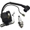 GTWSQQ Kit candela bobina di accensione for motosega for Echo CS4200 CS-4200 Motosega 15662660630 Accessori for utensili elettrici da giardino