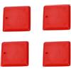Eladcncmc Spatola per spalmatrici di sigillanti in silicone per finiture di porte, strumento per calafataggio in silicone, vetro, cementi, raschietti