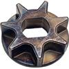 QINYUN 1252 642 1201 Pignone catena 1/4 P 7T adatto per Stihl MSA120 Motosega, decespugliatore piccolo motore (1252-642-1201)