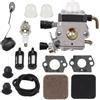 DORFEY Adatto for Sthil FS75 FS80 FS85 HS75 HS80 HS85 HL75 FH75 HT70 HT75 KM80 KM85 SP80 SP85 FC85 FC85 FS85 Kit carburatore