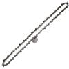 Jardiaffaires Catena per motosega sgorbie quadrate, passo 3/8, calibro 1,5 mm, 68 maglie