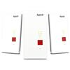FRITZ!Mesh Set 2700 da 3 | Wi-Fi 7 fino a 6.500 Mbit/s | Copertura Wi-Fi per 5-7 stanze | Ideale per router Internet o modem per fibra ottica (ONT) | Configurazione semplice | Made in Europe