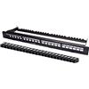 WP Europe Pann.1u con 24 rj45u cat.6a nero WP Europe WPC-PAN-6AUP-24 8054392618697