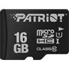 Patriot Memory LX Series micro SD Flash Memory card 16GB - PSF16GMDC10