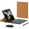 GUPENAA Custodia con Tastiera per Samsung Galaxy Z Fold 7/Fold 6/Fold 5, Tastiera Wireless Magnetica Rimovibile con Supporto per S Pen [Tastiera + Custodia + Penna Capacitiva],Marrone