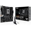 ASUS TUF Gaming A620M-PLUS (WiFi) AMD AM5 (Ryzen 7000) microATX Gaming scheda madre (DDR5, PCIe 4.0, slot 2xM.2, 2.5Gb LAN, Wi-Fi6, 2xDisplayPort, HDMI, USB anteriore 3.2 Gen 1 Type-C, BIOS Flashback,