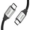 UNITEK Cavo di ricarica veloce USB-C 100W PD con 4K@60Hz e dati a 10Gbps (USB 3.2 Gen2) C14082ABK | Power Delivery 100W | USB SuperSpeed + | Ricarica rapida