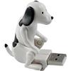 BYYLECL Chiavetta USB da 64 GB, a forma di cane, girevole, per archiviazione dati, colore bianco