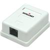 INTELLINET NETWORK SOLUTIONS INTELLINET IWP-MD SC-1FT - Presa a muro 1 porta RJ45 Cat5e UTP (Frutto Incluso)