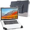 Berfea Custodia protettiva per Lenovo V15 G2 IJL, G3, G4 15,6 FHD Notebook PC Stand Hard Carry Case Sleeve