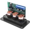 Oikabio Amplificatore Bluetooth Scheda Audio di Potenza Amplificatore Stereo 20Wx2 Amplificatori Audio Decoder AUX U Regolazione Alti