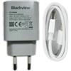 GEPAS Caricabatterie rapido originale per Blackview Tab 16 15 13 12 Pro Tablet Power AC Adattatore + Cavo USB