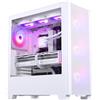 Phanteks XT Pro Ultra, Mid-Tower da Gaming, 4 Ventole 140mm DRGB incluse, mesh ad alte prestazioni, USB-C 3.2 Gen2, Bianco