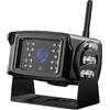 Lspbfkq Telecamera di Retromarcia Telecamera Di Retromarcia Wireless WiFi 5G 50M, Registratore DVR Per Auto 720P Per Camion, Camper, Roulotte, Rimorchio Retrocamera Auto