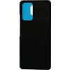 Generico Copri Batteria + biadesivo compatibile con Xiaomi Redmi Nota 10 PRO Max 4G / Redmi Note 10 PRO 4G / M2101K6P M2101K6G M2101K6i Vetro Posteriore Back Cover Retro Scocca + adesivo (Nero)
