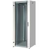 LINK ARMADIO RACK PER RETI 19 32U (A)1558, (L)600, (P)600 COLORE GRIGIO PORTA VETRO SERIE EAVI