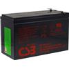 CSB Batteria Piombo ad Alta Corrente HR1234WF2 Adatta per APC Back-ups BK650EI 12V 9Ah, 12V, Lead-Acid