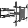 Techly 369380 Supporto a Muro per TV LED LCD 65-110 Full-Motion Nero