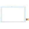 Audiosystem TOUCH SCREEN VETRO per Tablet ACER ICONIA ONE TAB 10 B3-A32 A6202 10.1 Bianco + Biadesivo Ricambio Digitizer (Display Non Incluso)