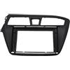 LKHJDBIY Auto Plancia Telaio Adatto per Hyundai I20 2015-2017 2 Din Android MP5 Player Pannello di rivestimento Telaio 9 pollici Autoradio Fascia Telaio Autoradio(Frame)