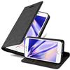 Cadorabo Custodia Libro per Apple iPhone 7 / 7S / 8 / SE 2020 in NERO DI NOTTE - con Vani di Carte, Funzione Stand e Chiusura Magnetica - Portafoglio Cover Case Wallet Book Etui Protezione