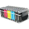 vhbw 10x cartucce sostituisce Brother LC-970M, LC-970C, LC-970Y, LC-1000M, LC-1000C, LC-970BK, LC-1000Y, LC-1000BK per stampante (compatibile)