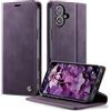 WenBaby CaseMe Cover per Samsung Galaxy A33 5G,Custodia in Pelle PU con Protezione RFID e Magnetica,Antiurto Flip Folio Premium Slot Porta Cellulare Portafoglio Protettiva,Viola