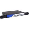 ANDAQI Firewall, PFSense, OPNsense, VPN, Network Security Micro Appliance, Router PC, Atom D525, RS03, 6 x Gigabit LAN, 2 x USB, COM, VGA, Fan, 4G RAM, 128G SSD
