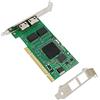 BigKing Schede di interfaccia di rete, PCB Scheda Gigabit Ethernet Doppio filtro PCI 2 Porte Gigabit Scheda di rete per Intel 82546 10/100/1000 Mbps per Win7 Win8 Win10