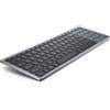 Dell KB740 - Tastiera Wireless compatta Multi-Dispositivo, Doppia modalità RF e Bluetooth 5.0, Layout Full-Size, digitazione silenziosa, Lunga Durata della Batteria, crittografia sicura AES-128,