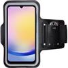 CoverKingz Bracciale Sportivo per Samsung Galaxy A25 5G Custodia da Braccio con Scomparto per Chiavi Supporto Sportivo Nero