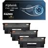 alphaink 3 Toner Neri Compatibile con Pantum PA210X PA-210X PA210A per stampanti Pantum P2500W P2502W P2508W M6500NW M6550NW M6558NW M6600NW M6608NW Versione Maggiorata 3200 Copie (3 neri)
