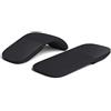 Itonash Mouse senza fili, Bluetooth wireless ad mouse Bluetooth pieghevole, ergonomico, ad mouse per computer, silenzioso, per casa, ufficio, viaggi (nero)