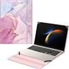 Fintie Custodia a tasca per Samsung Galaxy Book4 Edge NP960XMA / Book5 Pro 360 NP960QHA / Book4 Ultra NP960XGL / Book4 Pro 360 NP960QGK / Book3 Pro 360 NP960QFG, Dreamy Marble