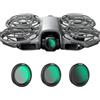 Generic Set di filtri ND e CPL per DJI NEO 2, filtri UV/ND8/ND16/ND32/CPL compatibili con accessori per drone DJI NEO2, filtro ND per obiettivo fotocamera a densità neutra (ND8 + ND16 + ND32)