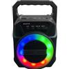 VR VETRINEINRETE Vetrineinrete® Cassa bluetooth portatile con luci led RGB Radio FM Potenza 5W RMS TWS USB/TF/AUX