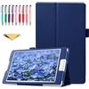 QYiiD QYiD Custodia per Lenovo Tab 4 8 Plus TB-8704V 8704V, Ultra Sottile e Leggero Custodia Supporto con Auto Sleep/Wake Feature per Lenovo Tab 4 8.0 TB-8804F 8804F TB-8804N 8804X Tablet, Blu