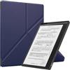 SATURCASE Custodia per Kobo Elipsa 2E da 10,3, in pelle PU, con funzione di supporto, pieghevole, ultra sottile, leggera, con funzione auto sleep/wake (blu scuro)